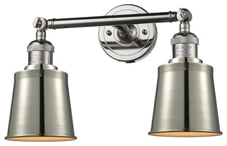 Innovations Lighting 208-Pn-M9-Led 2 Light Dimmable Led Bathroom Fixture