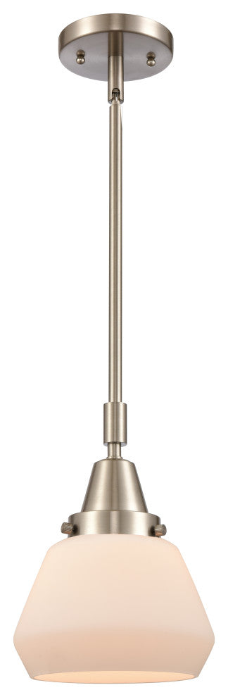 INNOVATIONS LIGHTING 447-1S-SN-G171 Fulton Mini Pendant