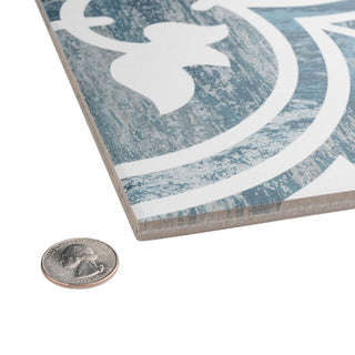 Cassis Arte Blue Day Porcelain Floor and Wall Tile