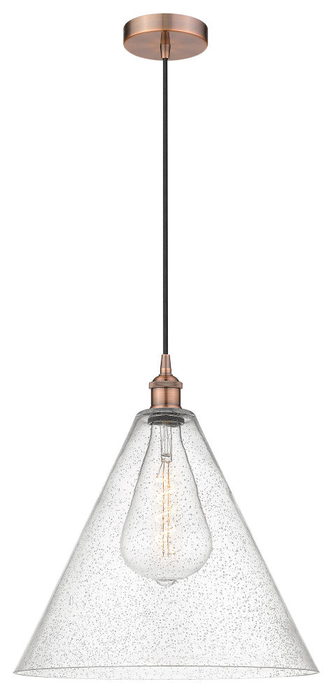 Innovations 616-1P-AC-GBC-164-LED 1-Light Pendant, Antique Copper