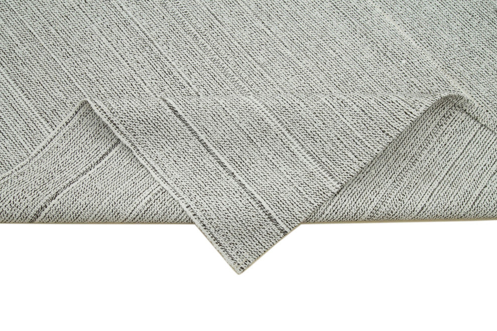 Rug N Carpet - Handmade Turkish 6' 9'' x 10' 0'' Modern Design Wool Kilim Rug