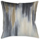 Laural Home Blue and Brown Paysage Outdoor Decorative Pillow, 18"x18"