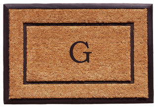 Calloway Mills The General Monogram Doormat, 18"x30", Letter G