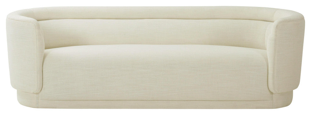 TOV Furniture Macie Cream Linen Sofa
