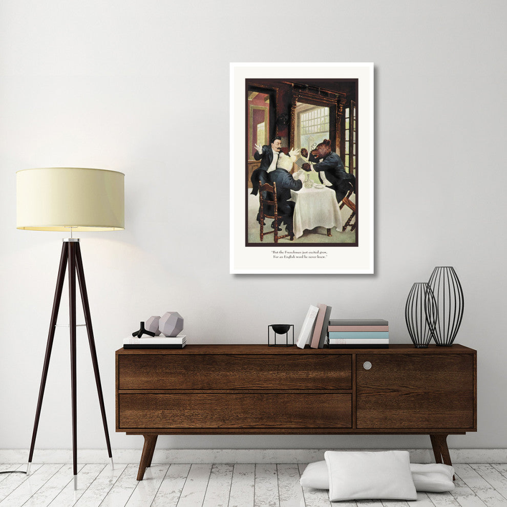 "Teddy Roosevelt's Bears: The Frenchman" Paper Print by R.K. Culver, 34"x50"