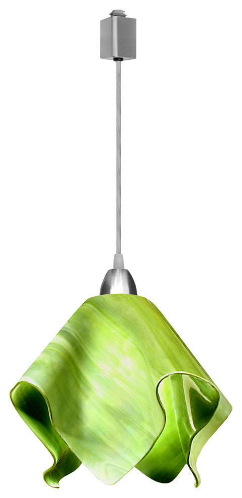 Jezebel Radiance Flame Large Track Light, Grass Green