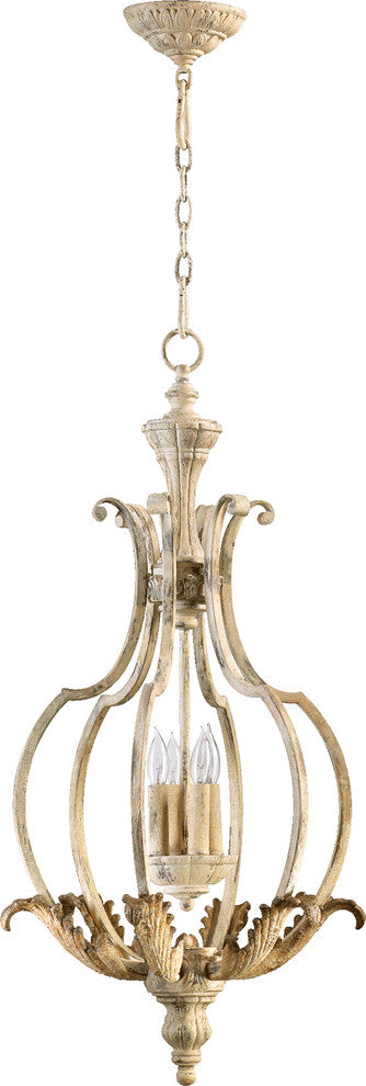 Florence 4-Light Entry, Persian White