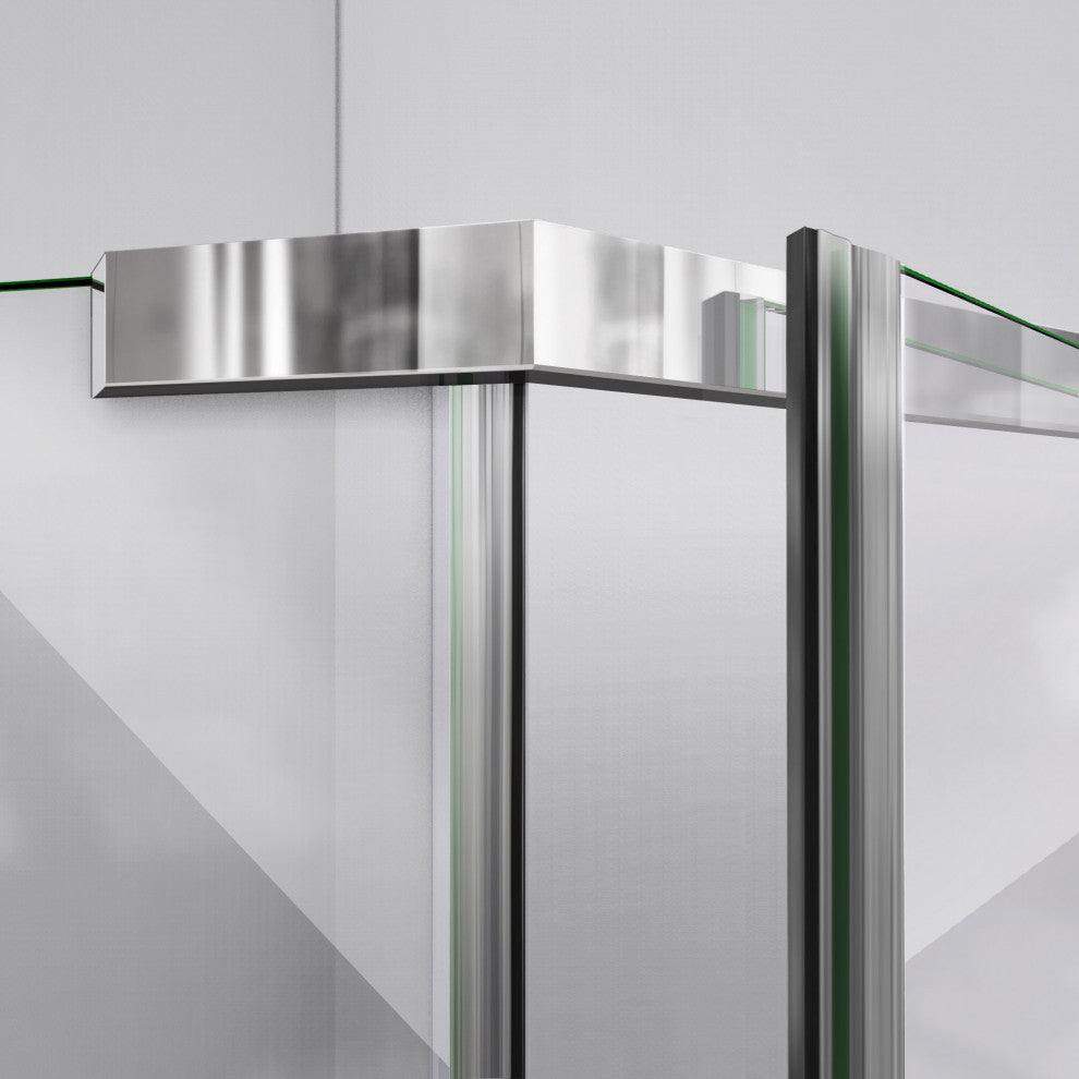 Dreamline Prism 34 1/8"x34 1/8" Frameless Pivot Shower Enclosure