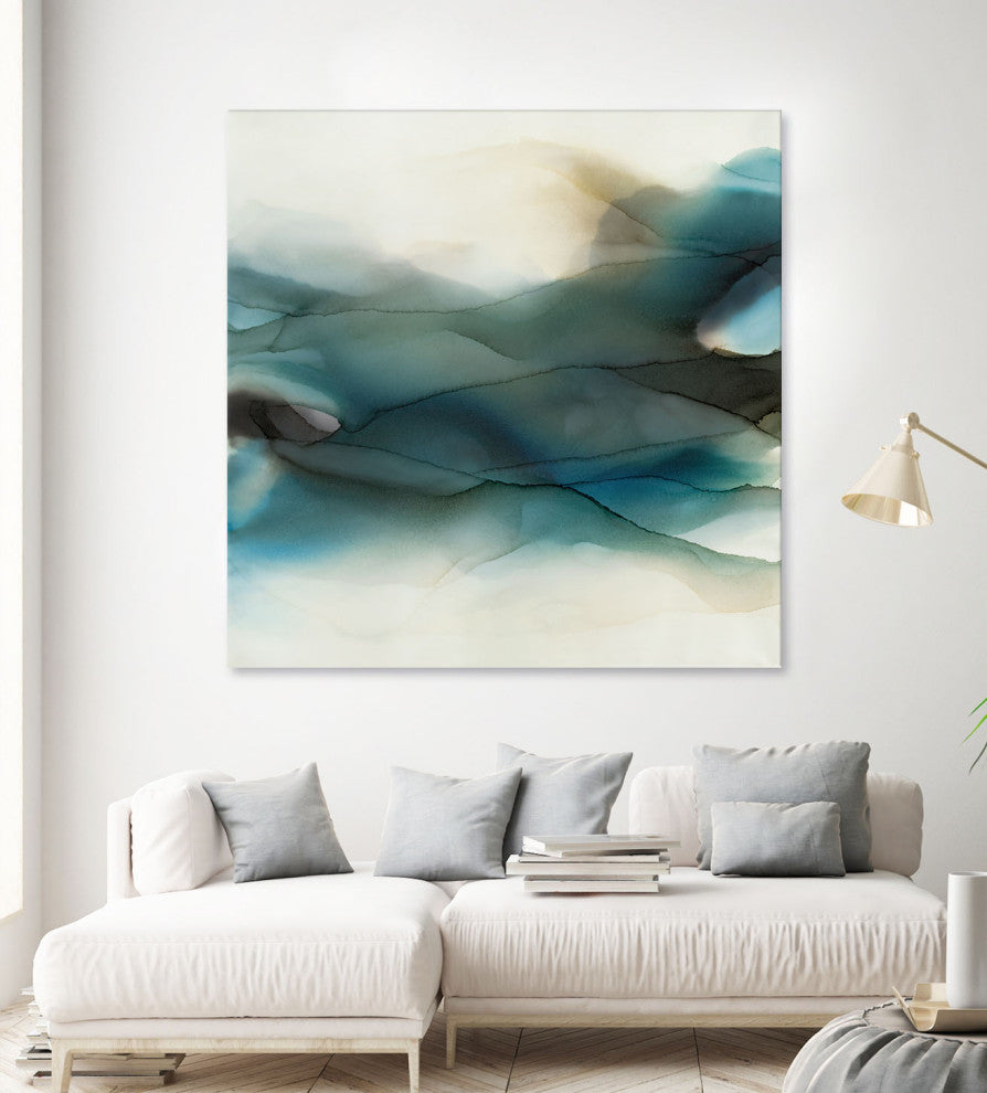 September Desert - 54 x 54 by Kippi Leonard