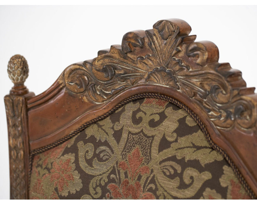 Aico Amini Villa Valencia 2 Arm Chair in Classic Chestnut