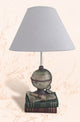 Globe and Book Lamp