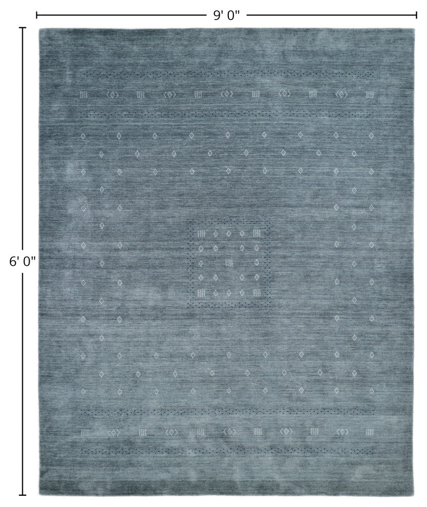 Simi, Handmade Area Rug 6' 0" x 9' 0", 6 X 9