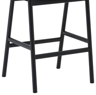 Apache Black Oak Wood and Faux Leather