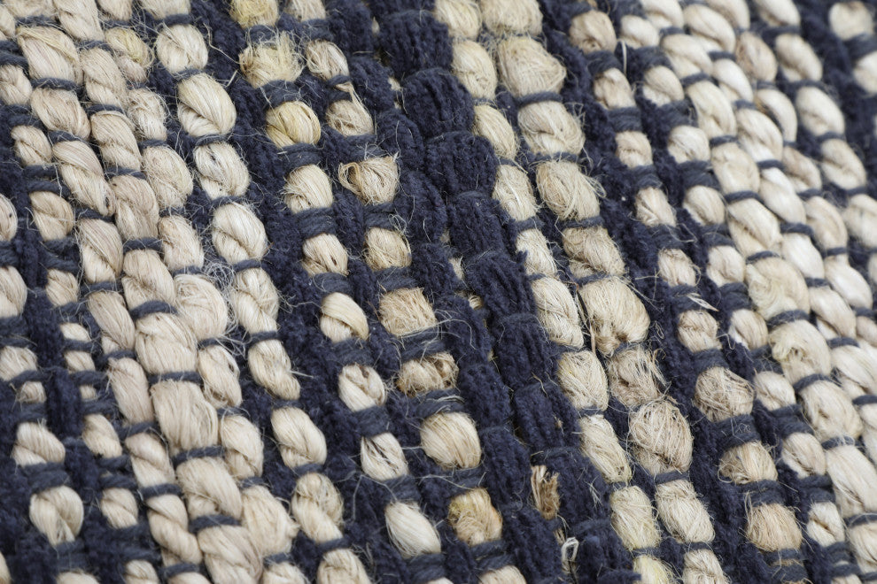 NuStory Composed Machine Woven  Area Rug in Navy