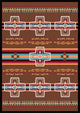 Canyon Cross, Brown, 5'x8'