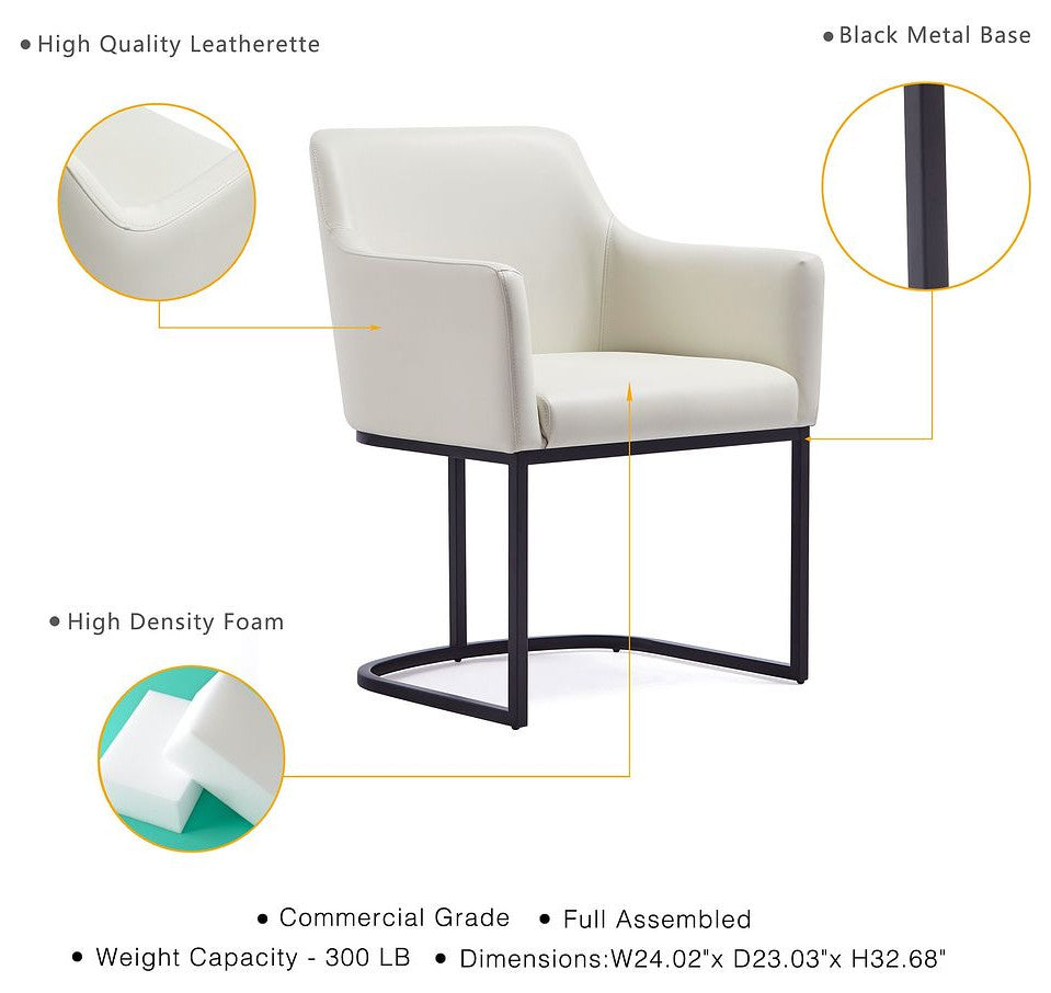 Manhattan Comfort Serena Dining Armchair