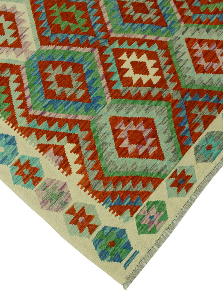 Sangat Kilim Lamont Ivory Rug