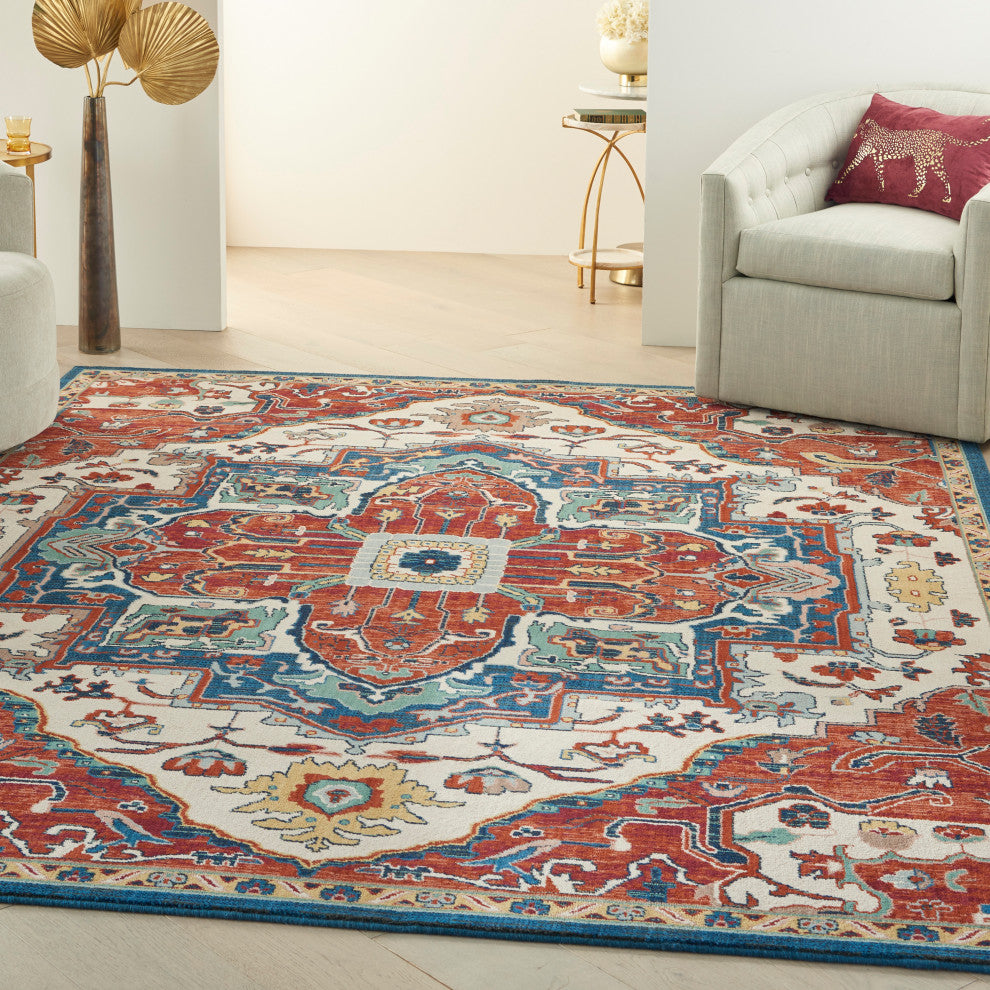 Nourison Home 7'9"x9'9" Parisa Area Rug