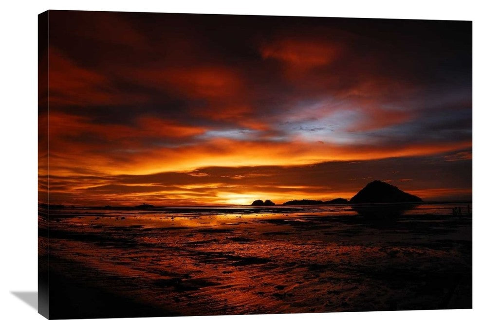 "Colours" Stretched Canvas Giclee by Fulvio Pellegrini, 36x26"
