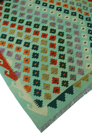 Sangat Kilim Amirah Lt. Green Rug