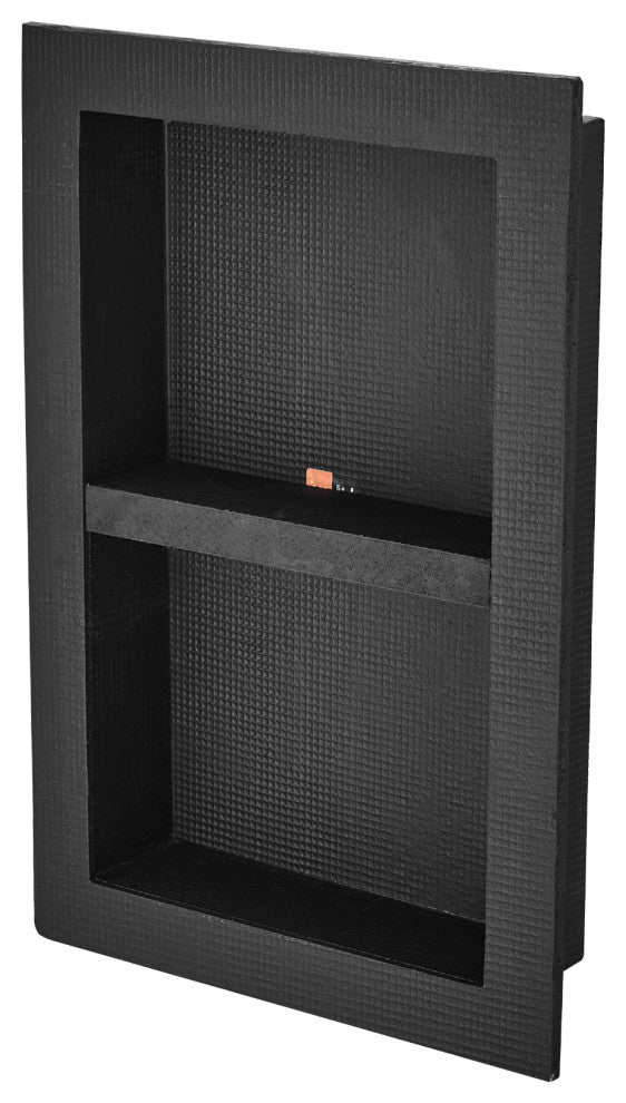 VEVOR Shower Niche 16x24x4" Double Shelf Wall-inserted for Shower Bathroom