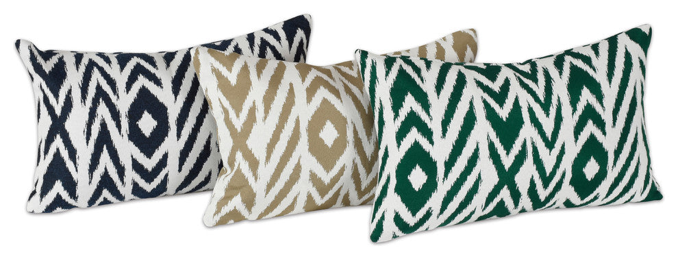 18"x18" Pacifica Accent Throw Pillow by Astella, Fire Island Charcoal