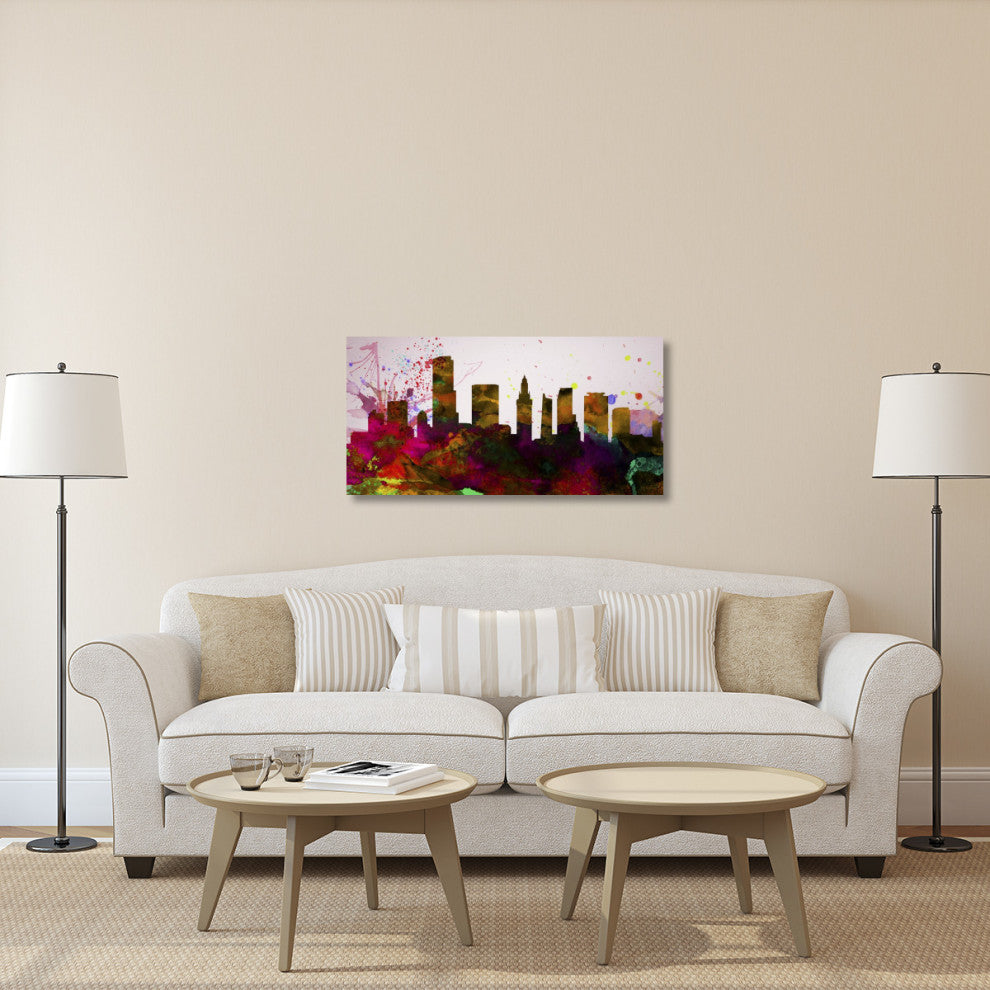 "Miami City Skyline" Fine Art Print