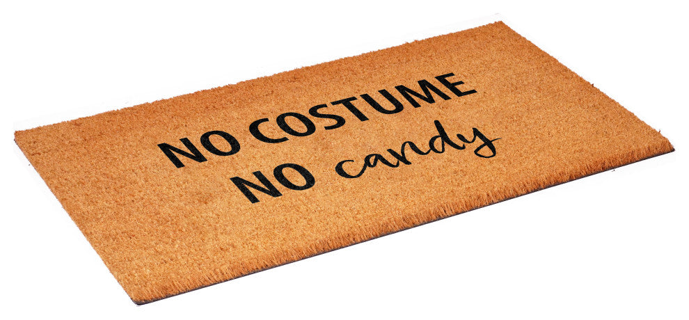 Calloway Mills No Costume No Candy Doormat, 24x36