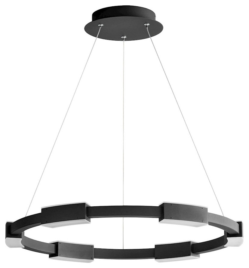 OXYGEN LIGHTING 3-22-15 Dieter Pendant Light, Black