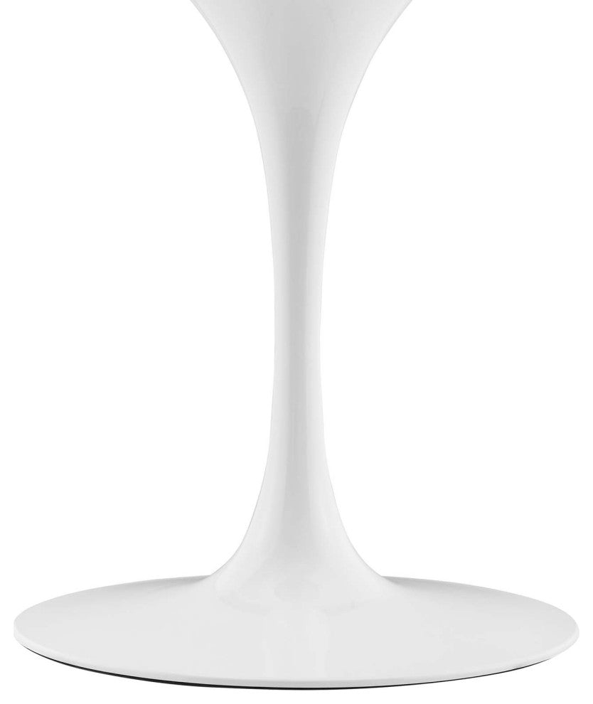 Lippa 60" Dining Table White Natural