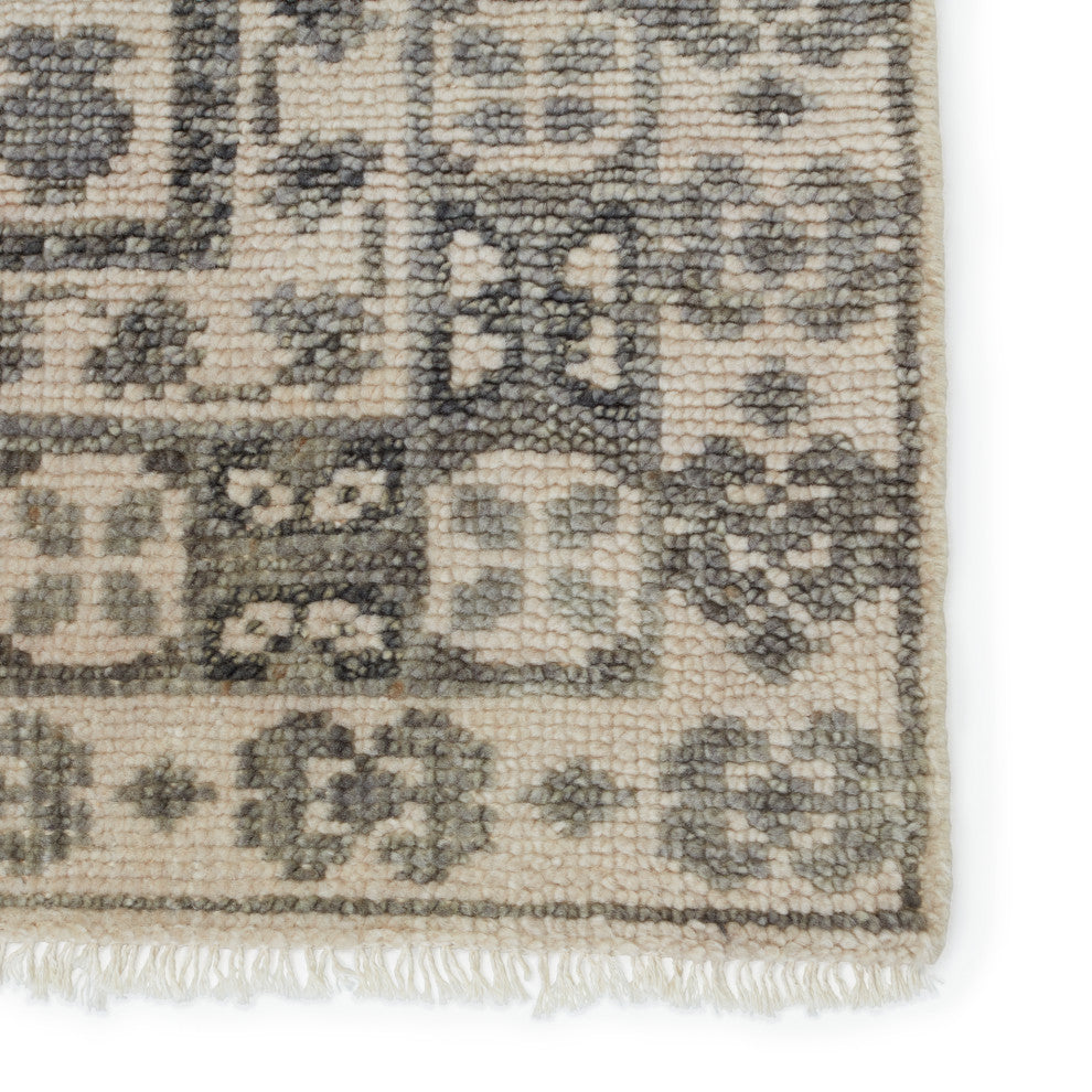 Jaipur Living Cosimo Hand-Knotted Oriental Gray Area Rug, 3'x10'