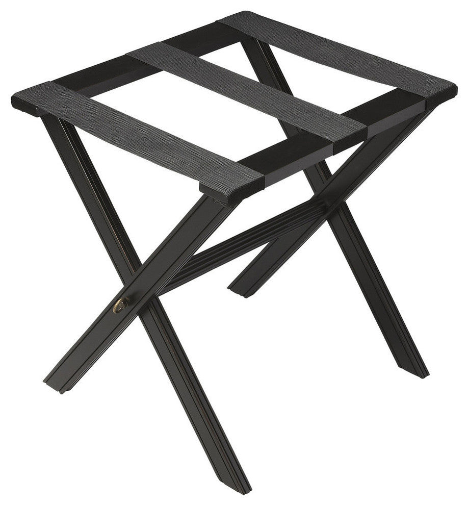 Butler Anthony Black Licorice Luggage Rack