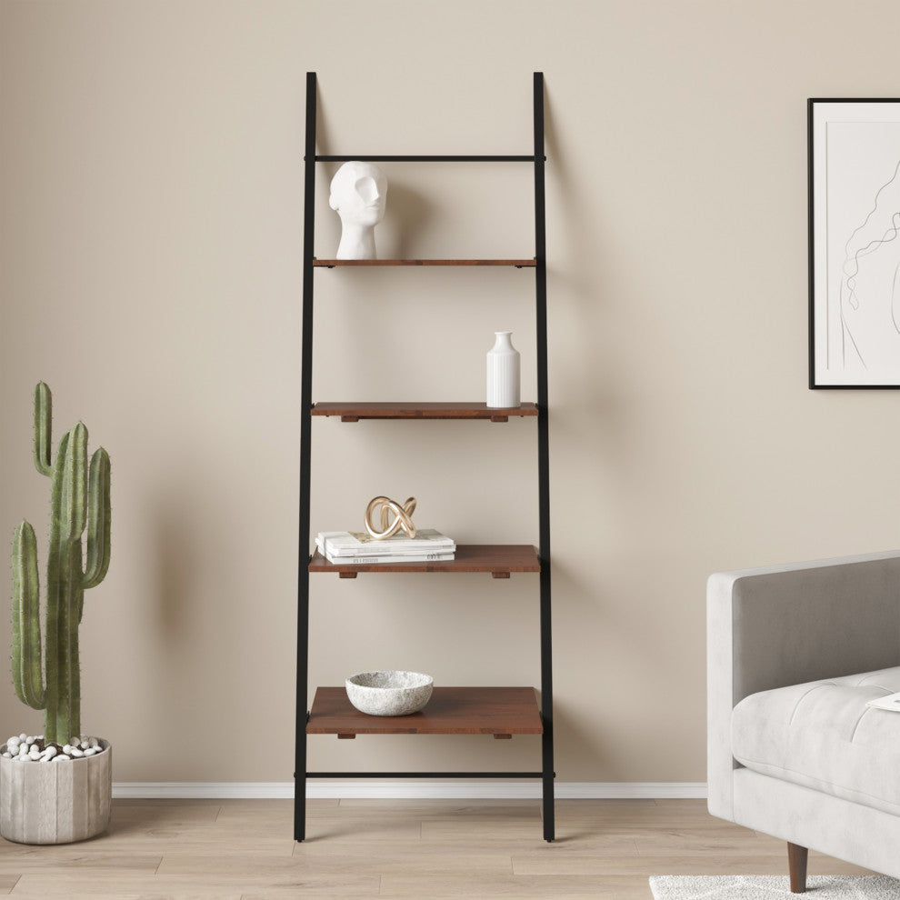 Claret Ladder Shelf, Walnut