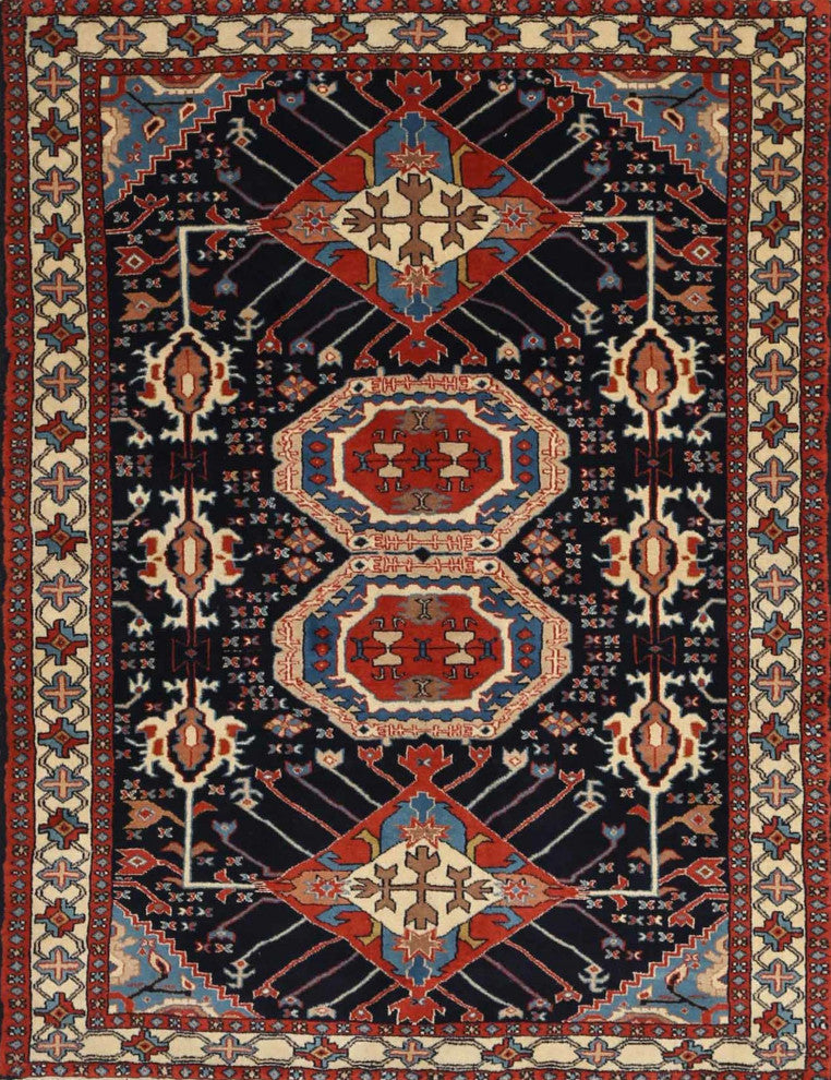 Ahgly Company Indoor Rectangle Traditional Area Rugs, 2' x 4'