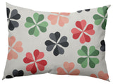 Lucky Patch St. Patrick's Day Decorative Lumbar Pillow, Pepper, 14x20"
