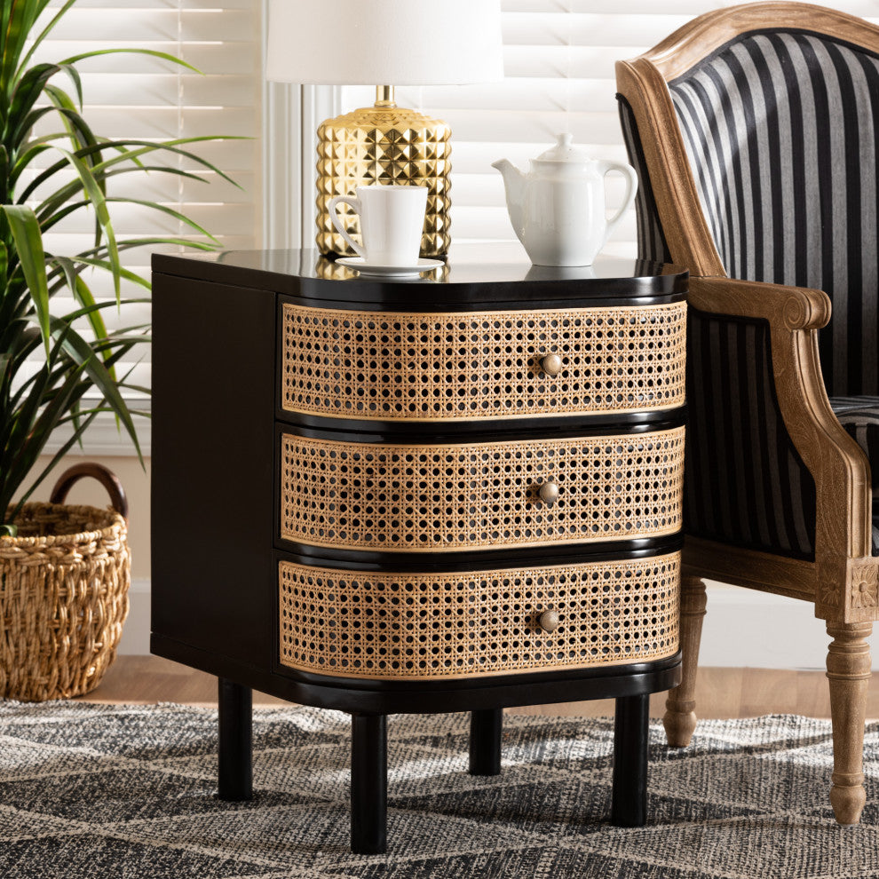 Beata 3-Drawer End Table