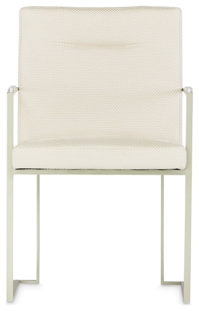 Laguna Ridge Arm Chair - Brushed Silver