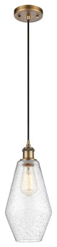 Innovations 516-1P-BB-G654-7 1-Light Mini Pendant, Brushed Brass