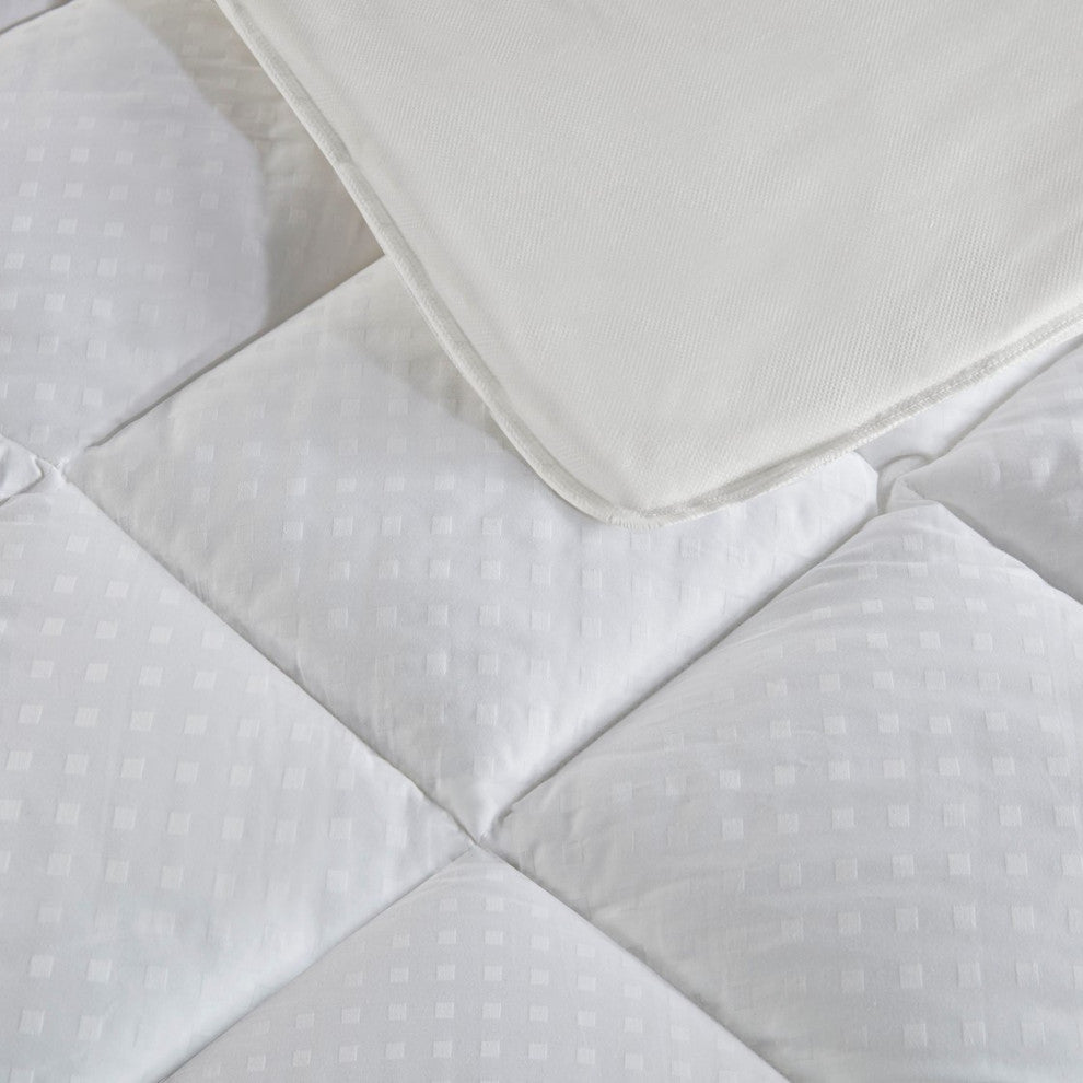 Croscill Signature 100% Cotton Waterproof Mattress Pad, King