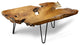 Badang Carving Coffee Table, Natural Lacquer