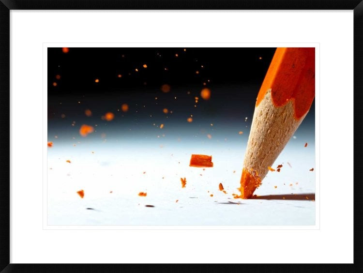 "Let It Rain" Framed Digital Print by Christophe Kiciak, 30x22"