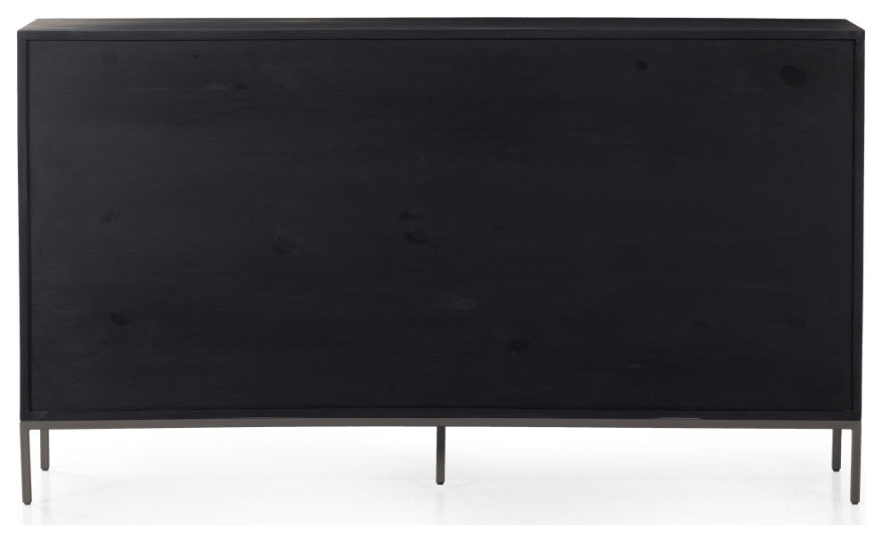 Trey 9 Drawer Dresser-Black Wash Poplar