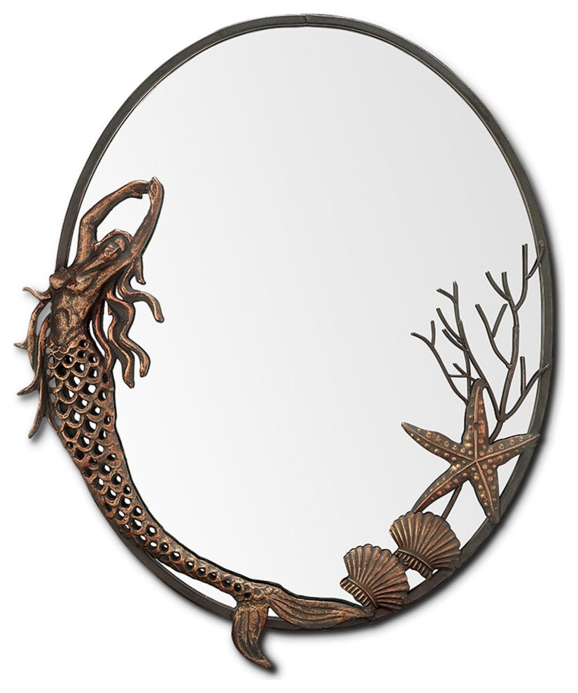 Mermaid Oval Mirror