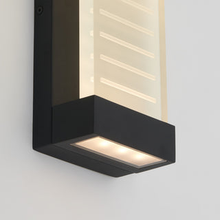 Artika Percy LED Outdoor Wall Light, Black