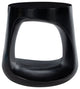 Safavieh Vikki Concrete Accent Stool, Black
