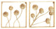 Sassy Metal Wall Decor, Set Of 2