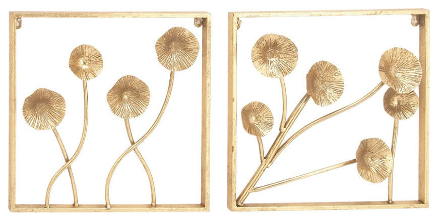 Sassy Metal Wall Decor, Set Of 2