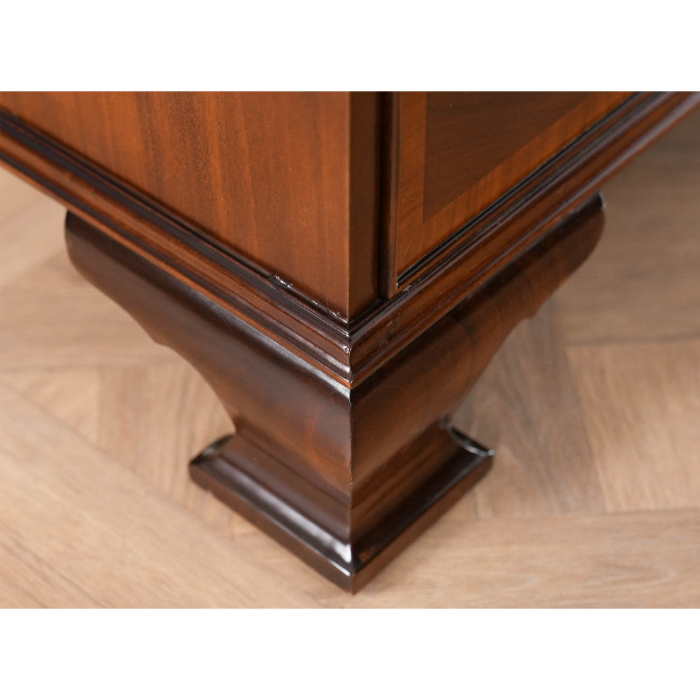 Banded Mahogany Chest