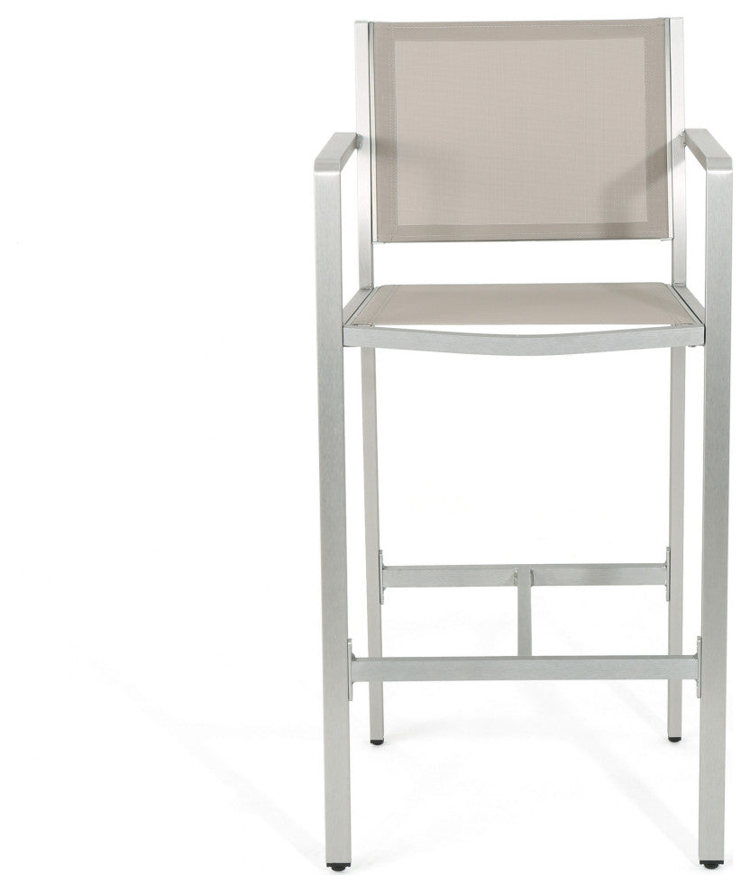 GDF Studio 5-Piece Tracy Outdoor Aluminum Bar Set