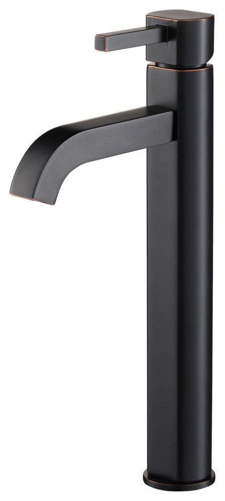 Ramus Single Handle 1-Hole Vessel Bathroom Faucet, Oil Rubbed Bronze